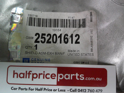 Holden Malibu-Equinox Genuine Upper Exhaust Manifold Shield Assembly New Part