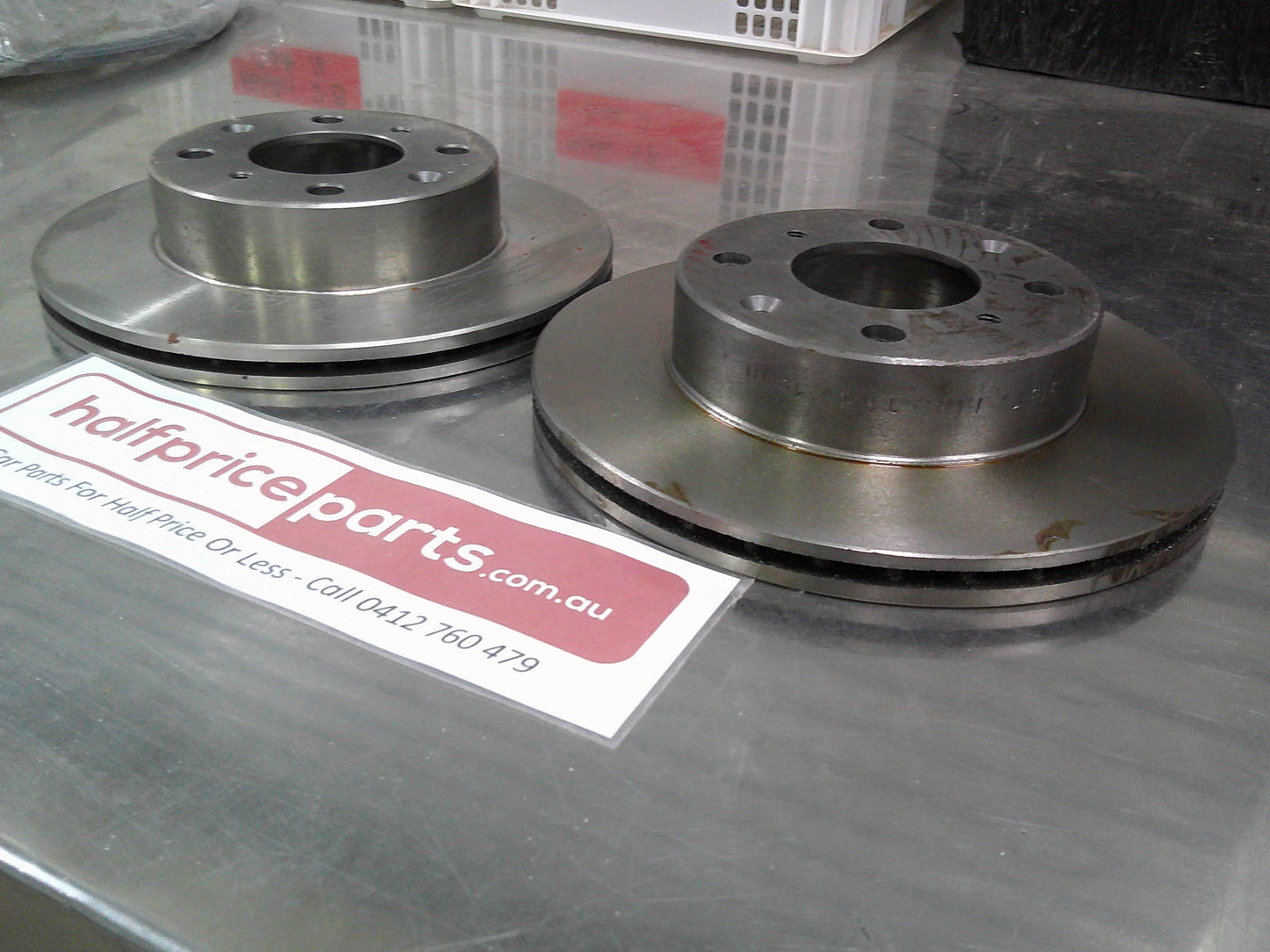 RDA Front Disc Rotors Standard Vented Suits Honda Accord SZ Hatch Back (Sold AS Pair Only) New Part