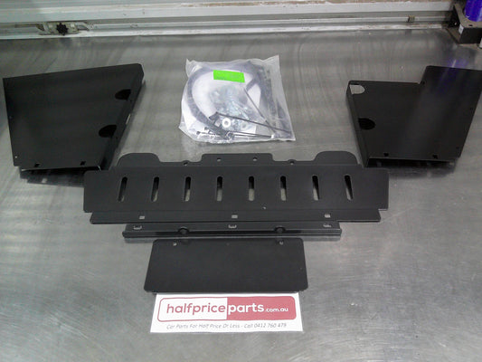 Toyota Land Cruiser 200 Series Genuine Bash Plate & Braces Suits Genuine Steel Bull Bar New Part