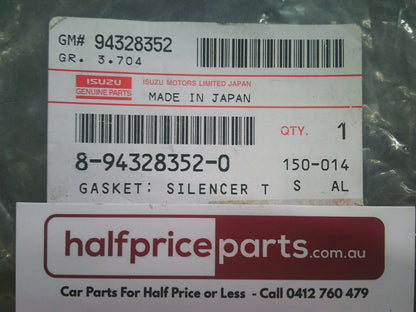 Holden TF Rodeo Genuine Exhaust Pipe Gasket New Part