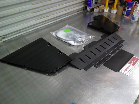 Toyota Land Cruiser 200 Series Genuine Bash Plate & Braces Suits Genuine Steel Bull Bar New Part