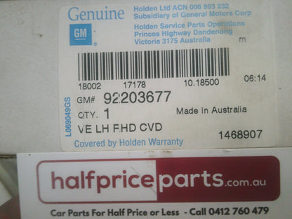 Holden VE Commodore Left Hand Outer Mirror Glass New Part