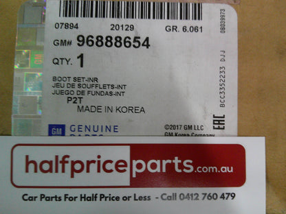 Holden TK Barina Genuine Inner Boot CV Joint Boot Kit New Part