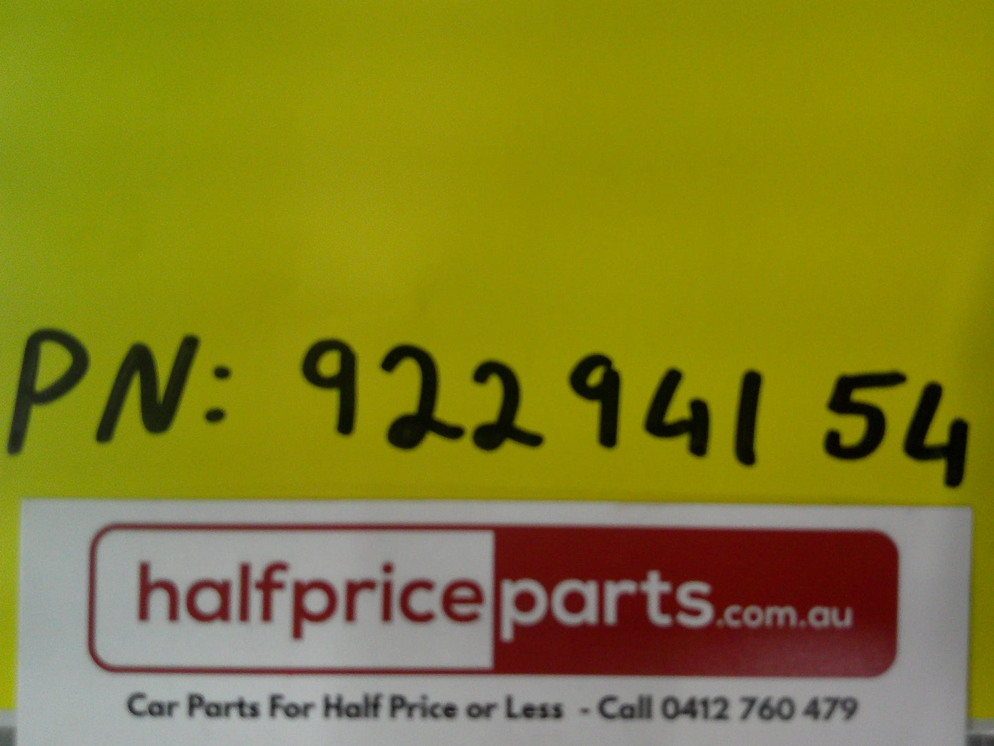 Holden GC Captiva Genuine Front Right Hand Side Weathershield Without Fitting Kit New Part