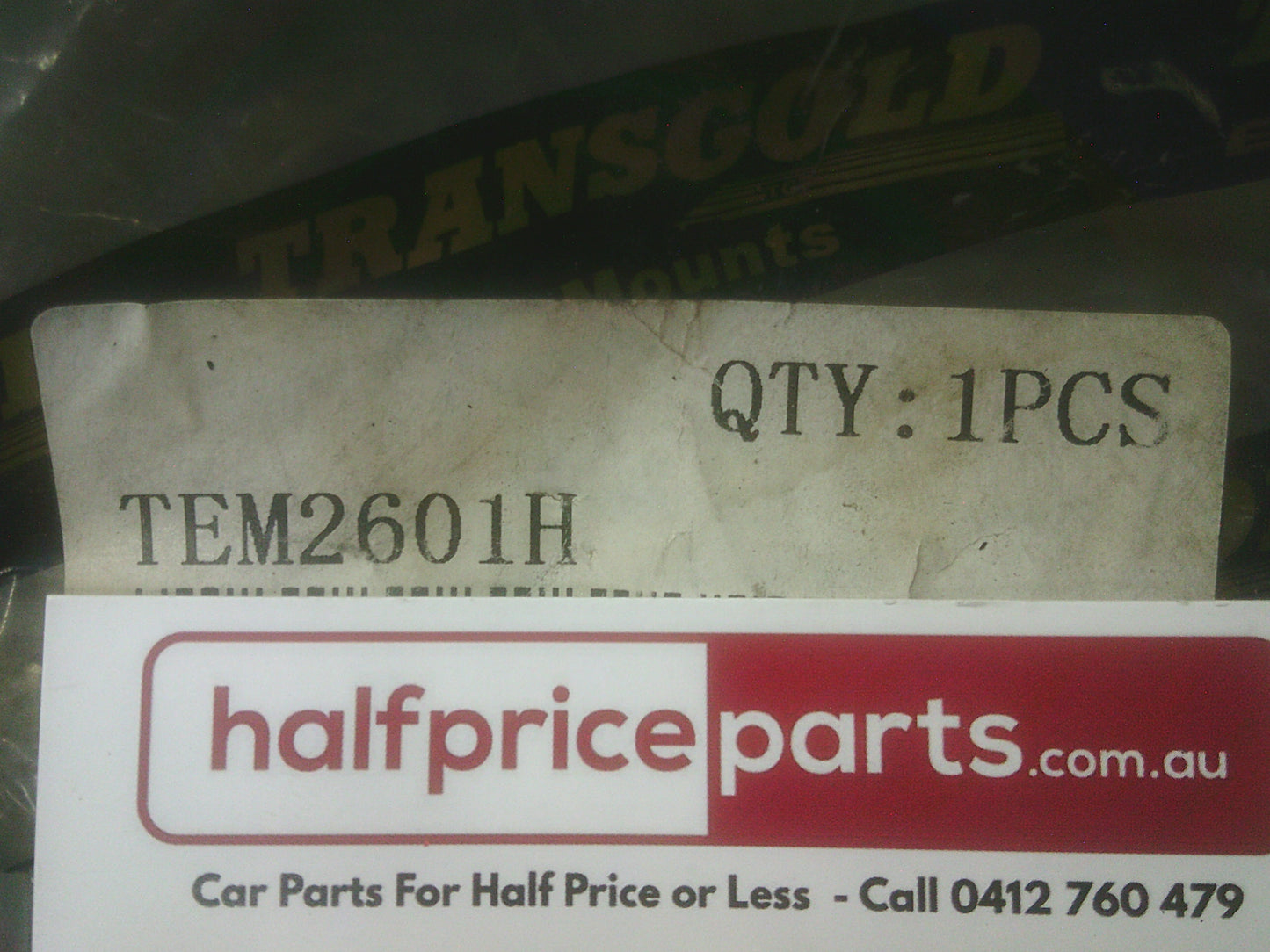 Transgold Front Right Hand Engine Mount Suits Holden Commodore VZ/WL New Part