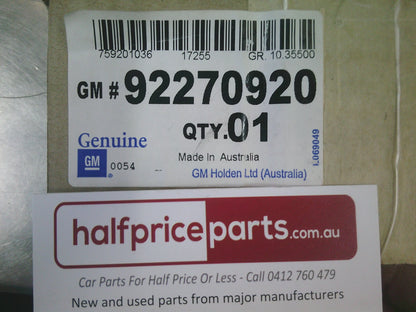 Holden Commodore VF/Caprice WN Genuine Left Hand Front Side Upper Insulator - New Part