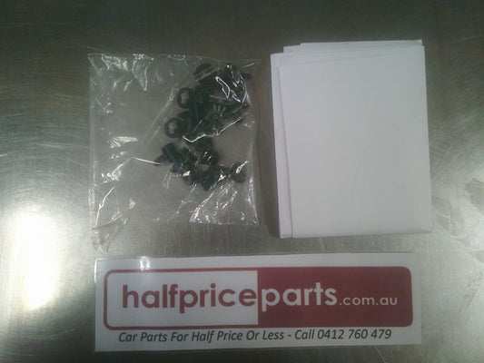 Holden RG Colorado Genuine Bonnet Scoop Moulding Fitting Kit New Part