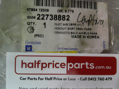 Holden CG Captiva Genuine Windshield Defroster Outlet New Part