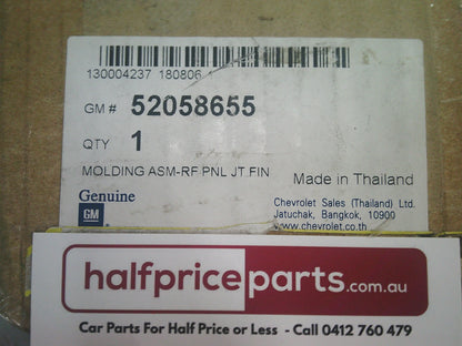 Holden RG Colorado Genuine Right Rear Roof Trim Moulding New Part