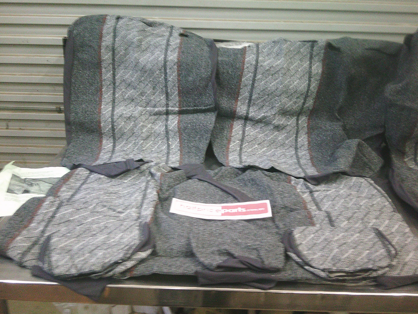 Holden Viva Hatch/Wagon Front And Rear Fabric Seat Covers - New Part