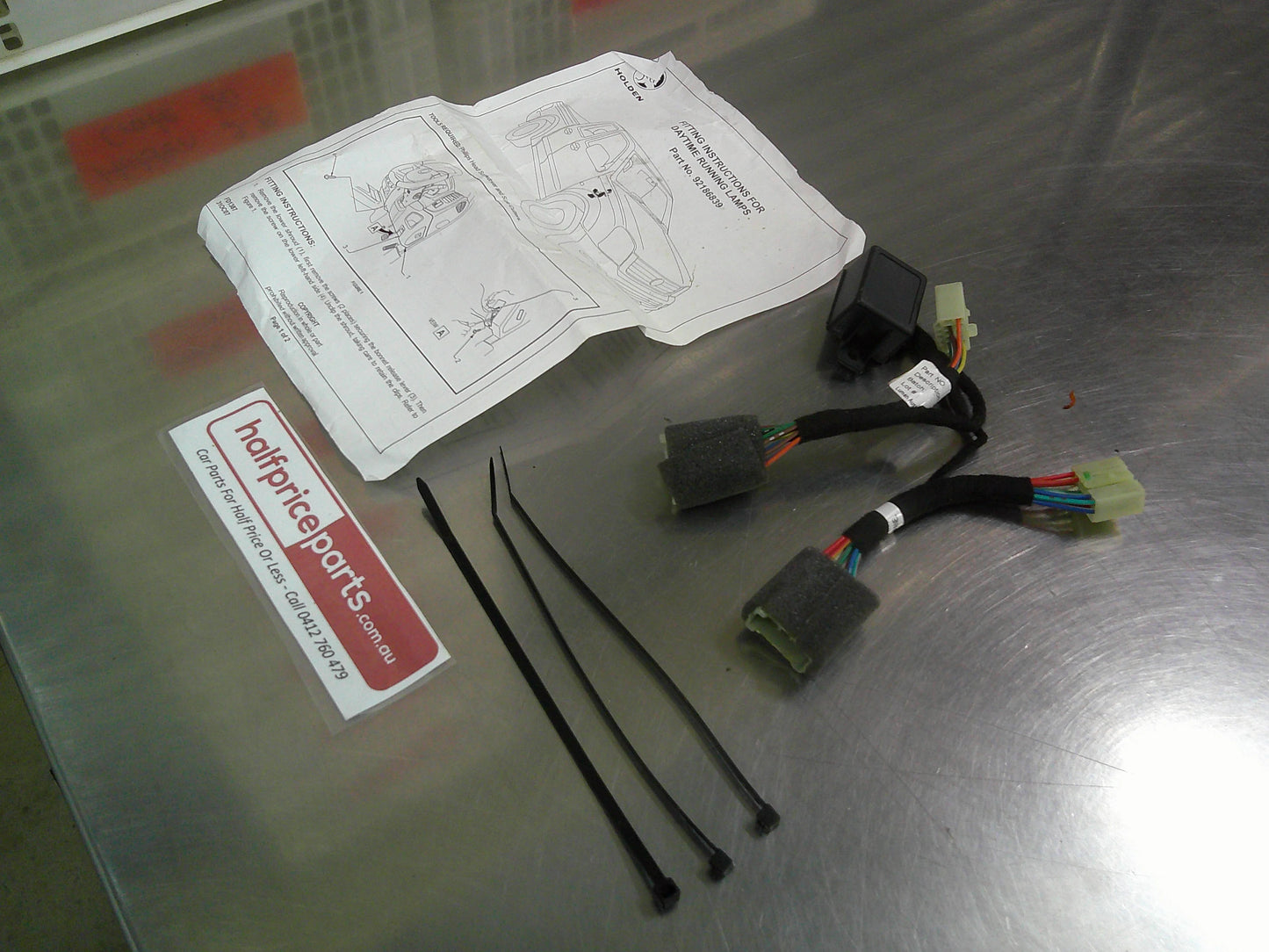 Holden RA Rodeo/RC Colorado  Genuine Daytime Running Light Patch Harness New Part