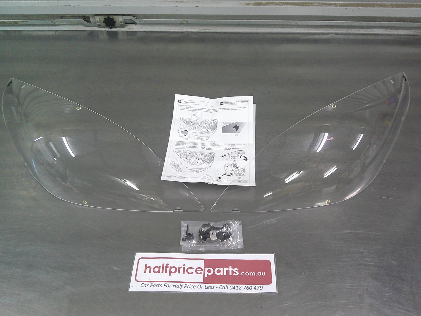 Holden Barina Spark Genuine Head Light Protector Kit New Part