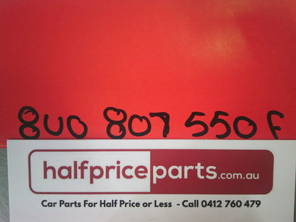 Audi Q3 Genuine Front Center Reinforcement Crash Bar Foam New Part
