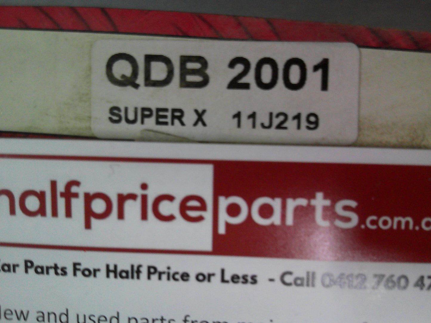 QFM Rear Brake Pad Set Suits Mitsubishi Canter FB7 New Part