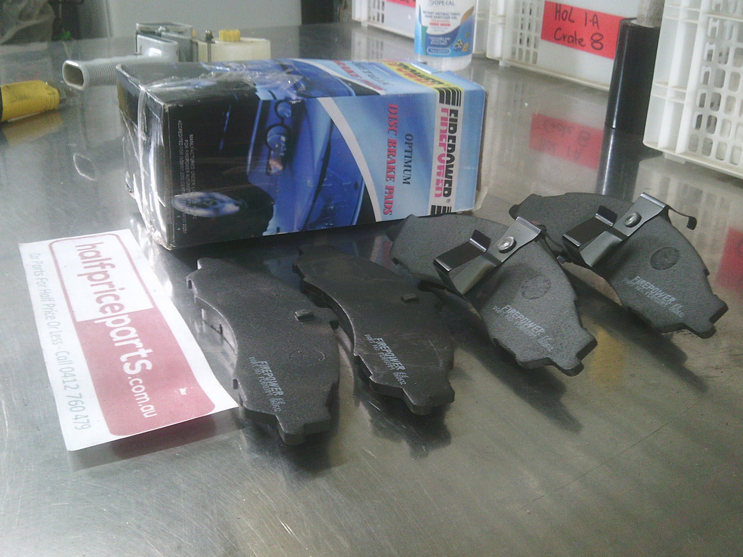 Firepower Front Brake Pads Suit Holden VZ/VY/VX/VT/VU Commodore New Part