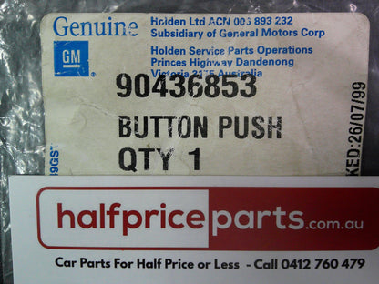 Holden JR Vectra Genuine Button Push Scuttle Trim Grey New Part