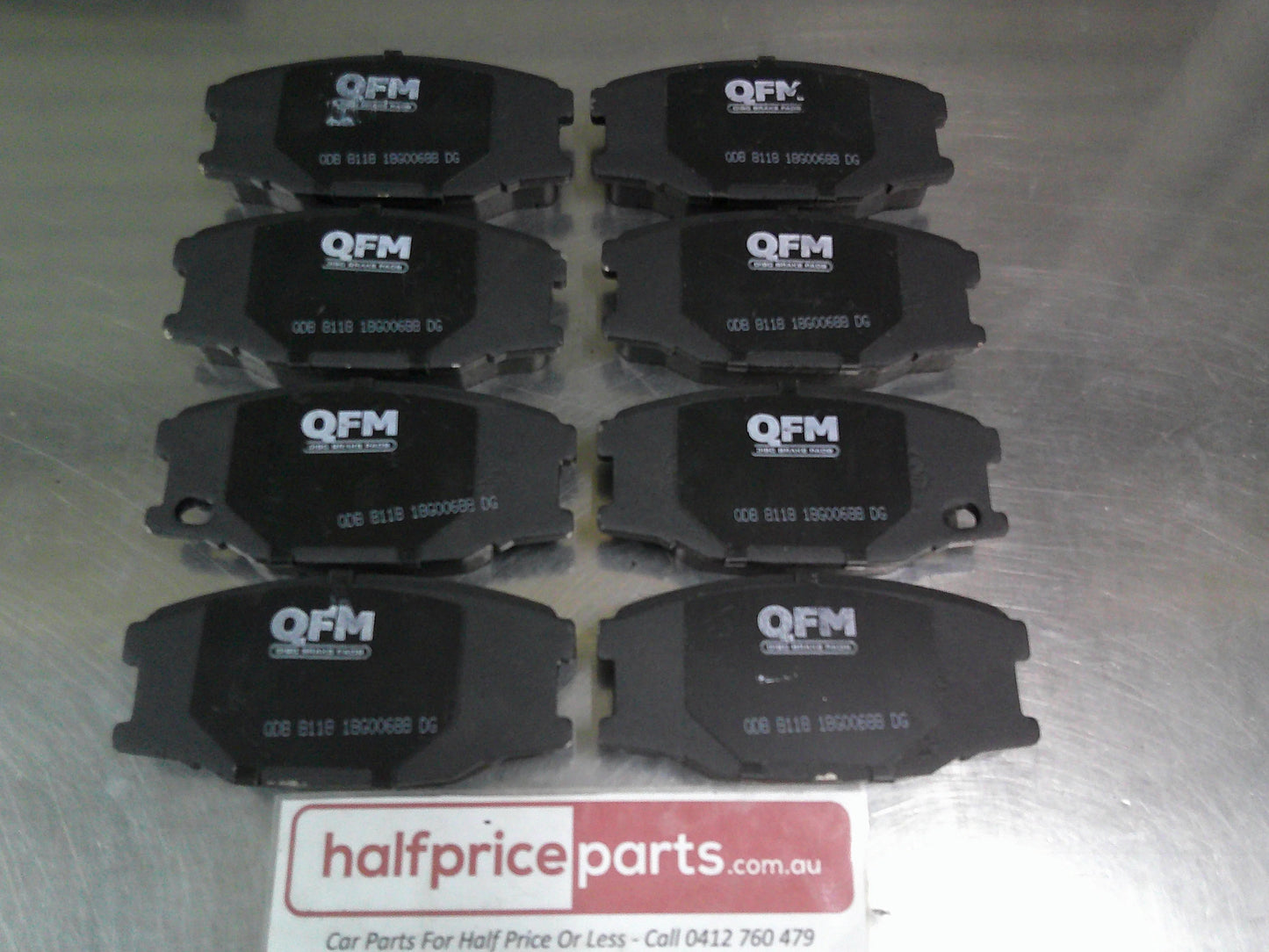 QFM 4WD Performance Front Brake Pad Set Suits Mitsubishi Canter New Part