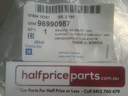 Holden JH Cruze Genuine Rear Sensor Bracket New Part