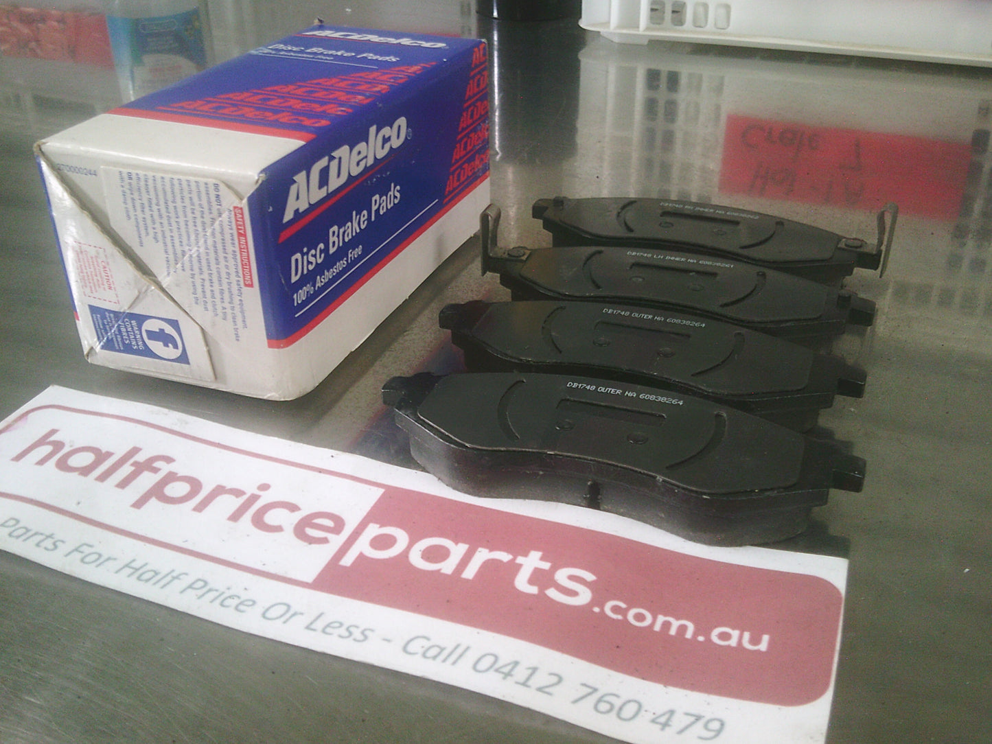 ACDelco Front Disk Brake Pads Suits Holden TK/Proton S16/Savy New Part