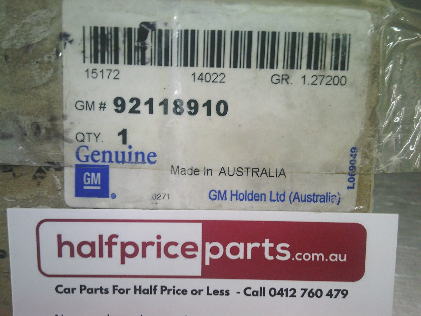 Holden VZ Commodore/HSV/Monaro/WL Statesman Genuine Left Hand Radiator Air Deflector Baffle New Part