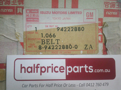 Holden KB Rodeo Genuine Fan Belt - New Part