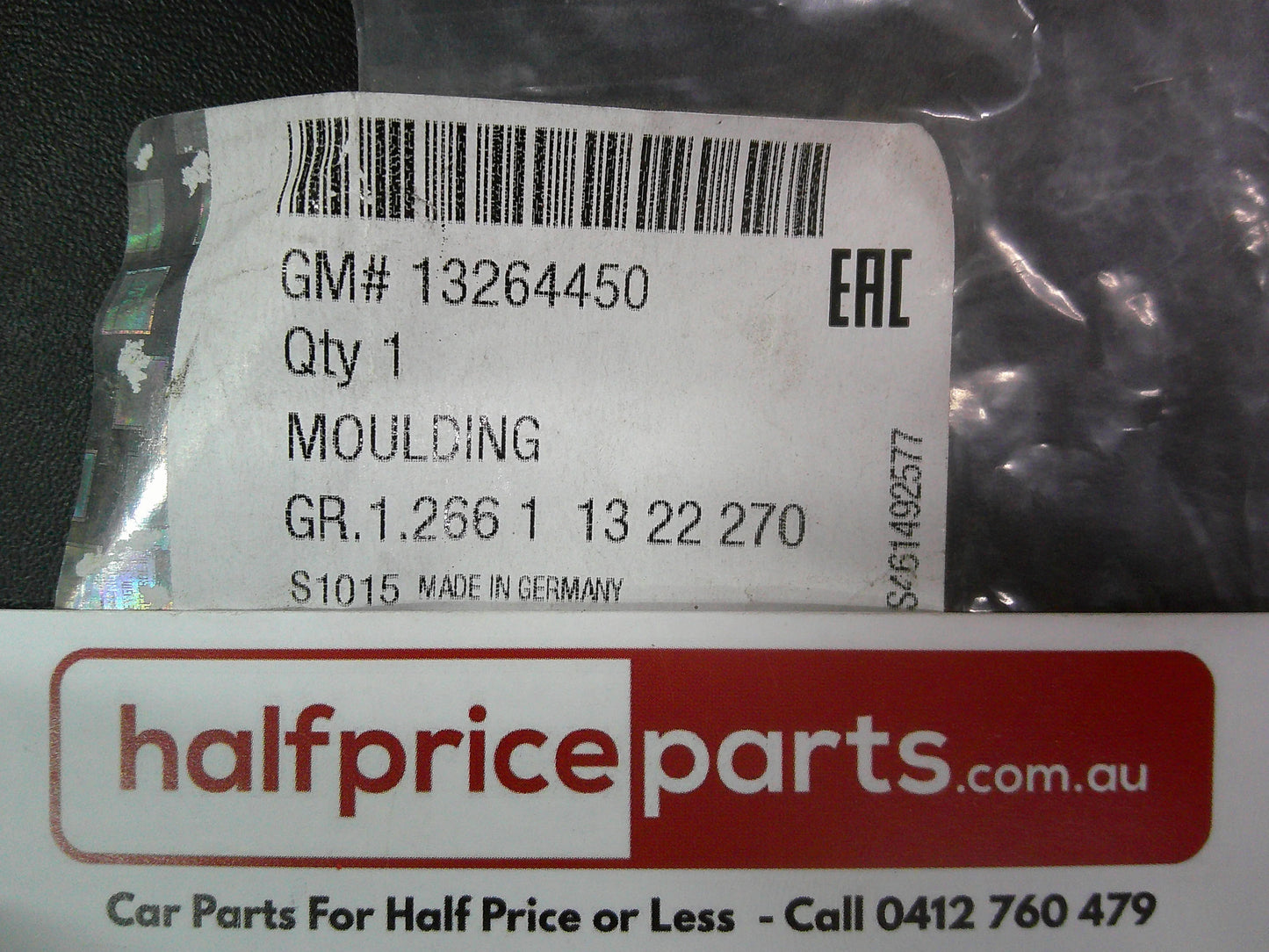 Opel Insignia Genuine Right Hand Upper Grille Moulding New Part