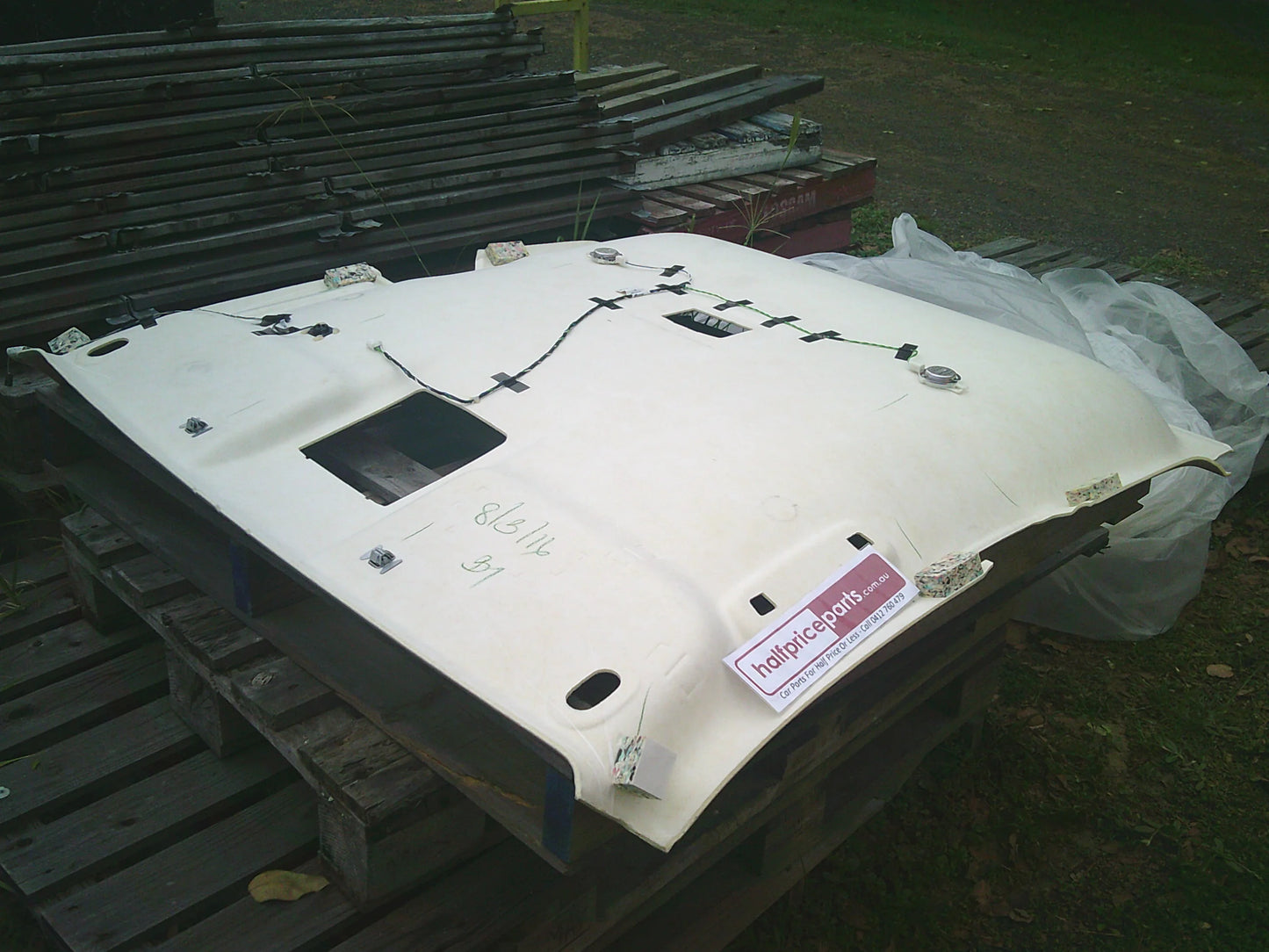 Holden RG Colorado Space Cab Genuine Hood Lining New Part