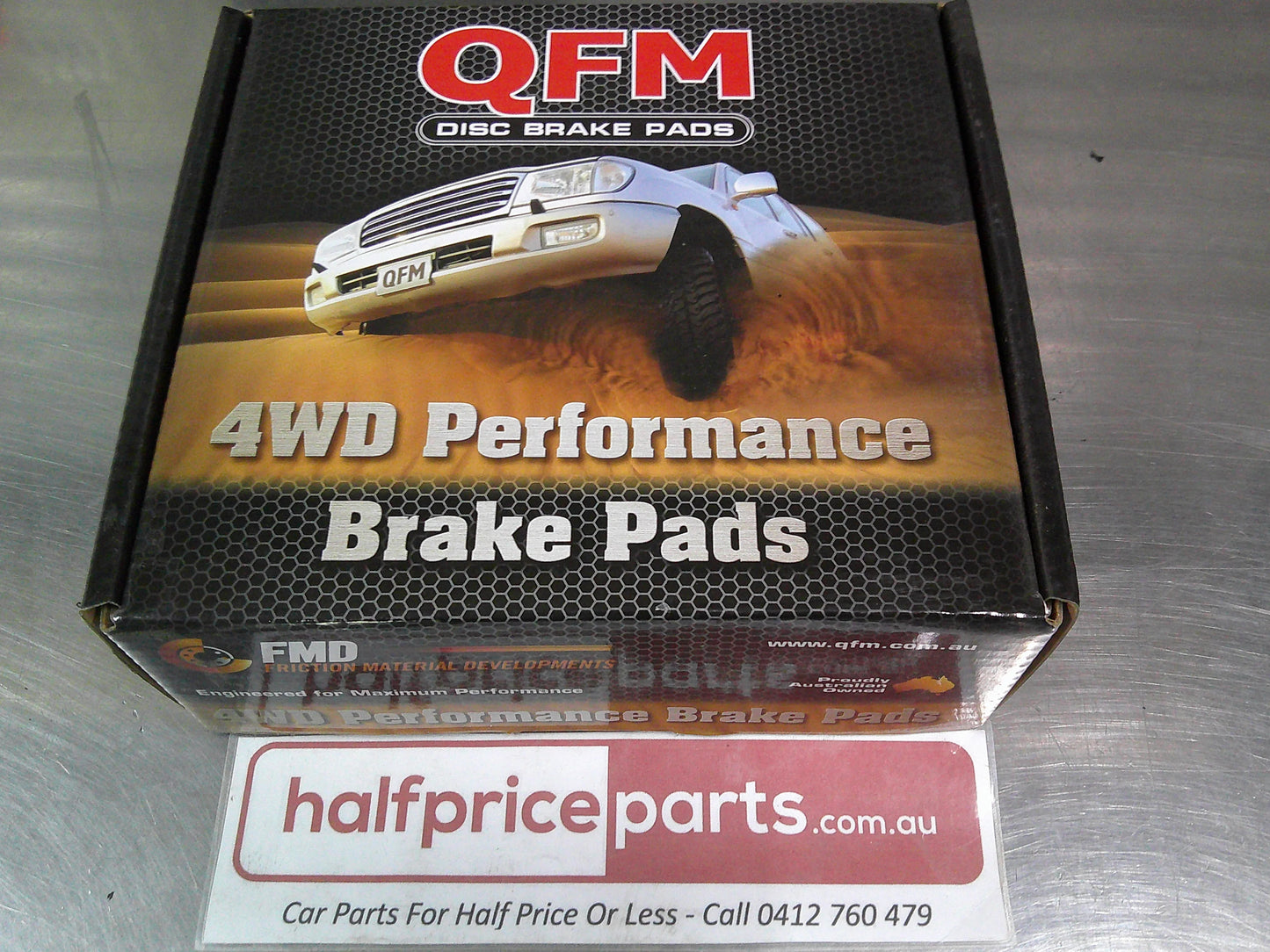 QFM 4WD Performance Front Brake Pads Suits Mitsubishi Triton/Pajero/Express/Starwagon New Part