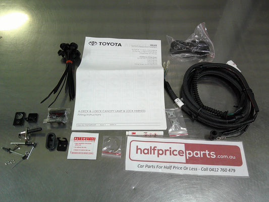 Toyota Hilux SR5 Genuine Canopy Central Locking For Right Hand Rear Side Window New Part
