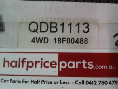 QFM 4WD Performance Front Brake Pads Suits Mitsubishi Triton/Pajero/Express/Starwagon New Part
