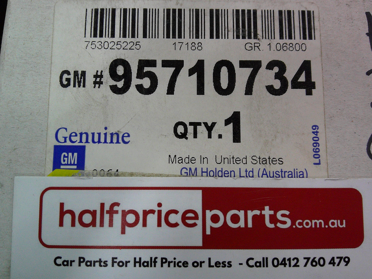 GM Genuine Air Conditioning Belt Suits Holden/Isuzu New Part