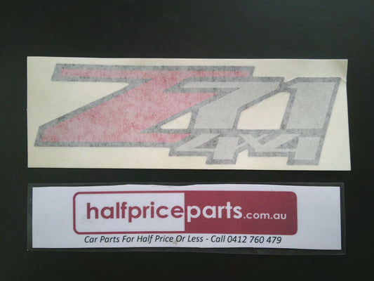 Holden Z71 RG Colorado Genuine Lower Tail Gate Decal New Part