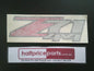 Holden Z71 RG Colorado Genuine Lower Tail Gate Decal New Part