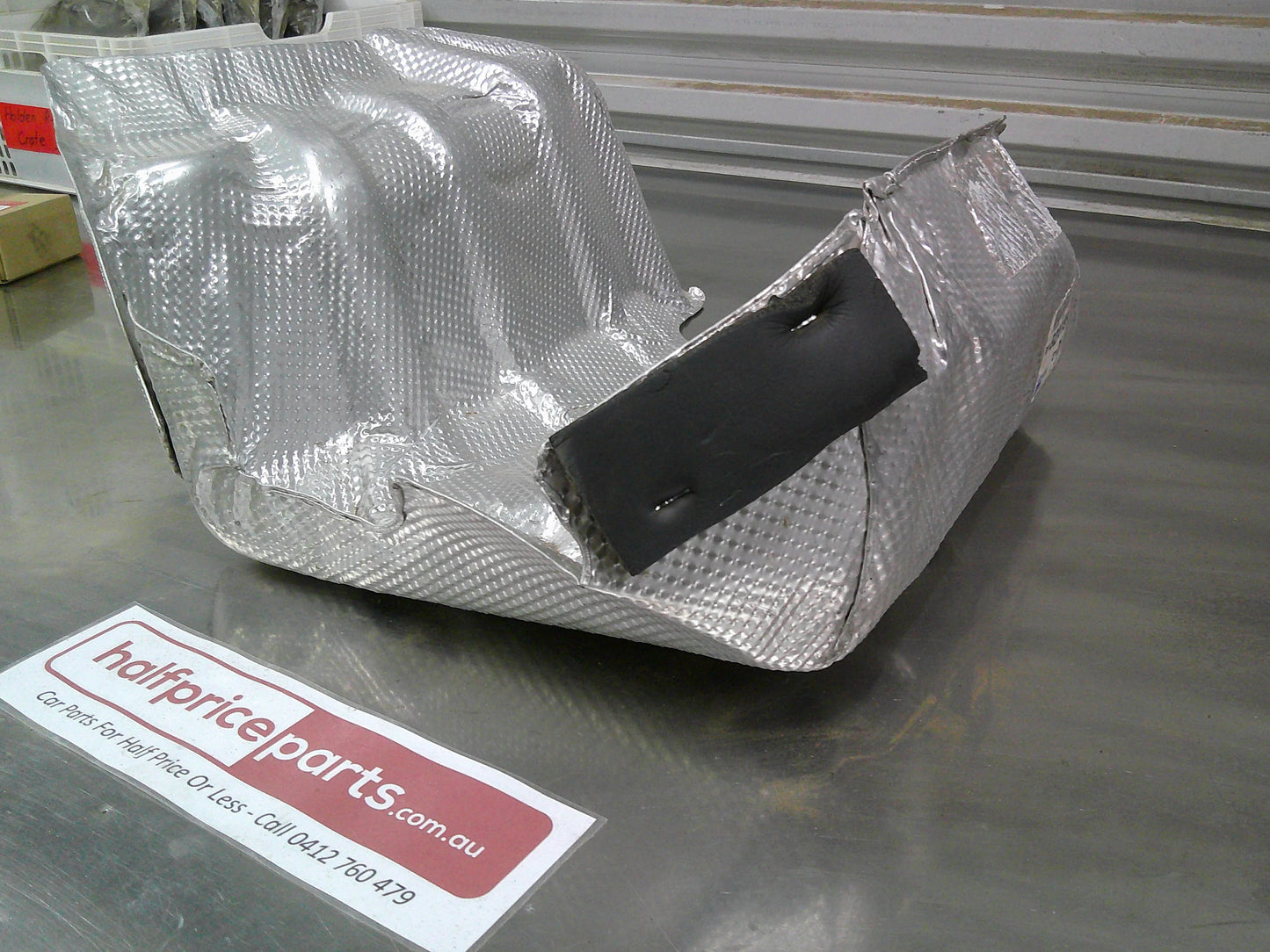Holden WN Caprice 3.6Ltr V6 Right Hand Rear Muffler Heat Shield New Part