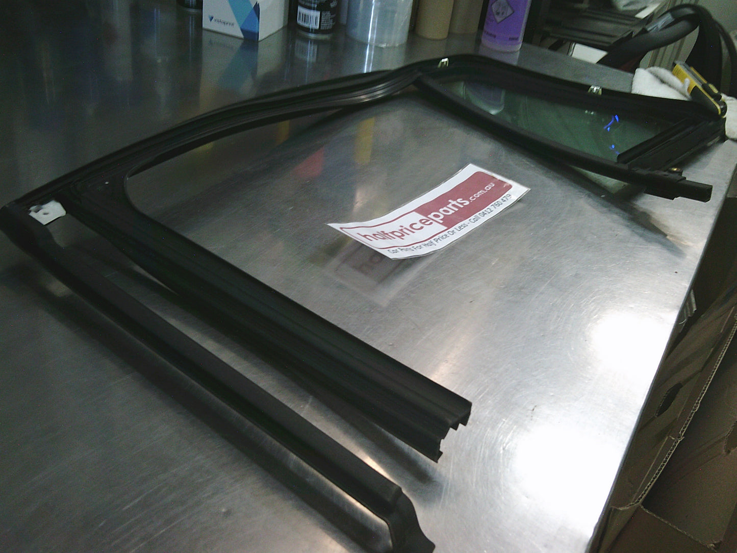 Holden ZB Commodore Genuine Right Hand Rear Weather Strip With Glass New Part