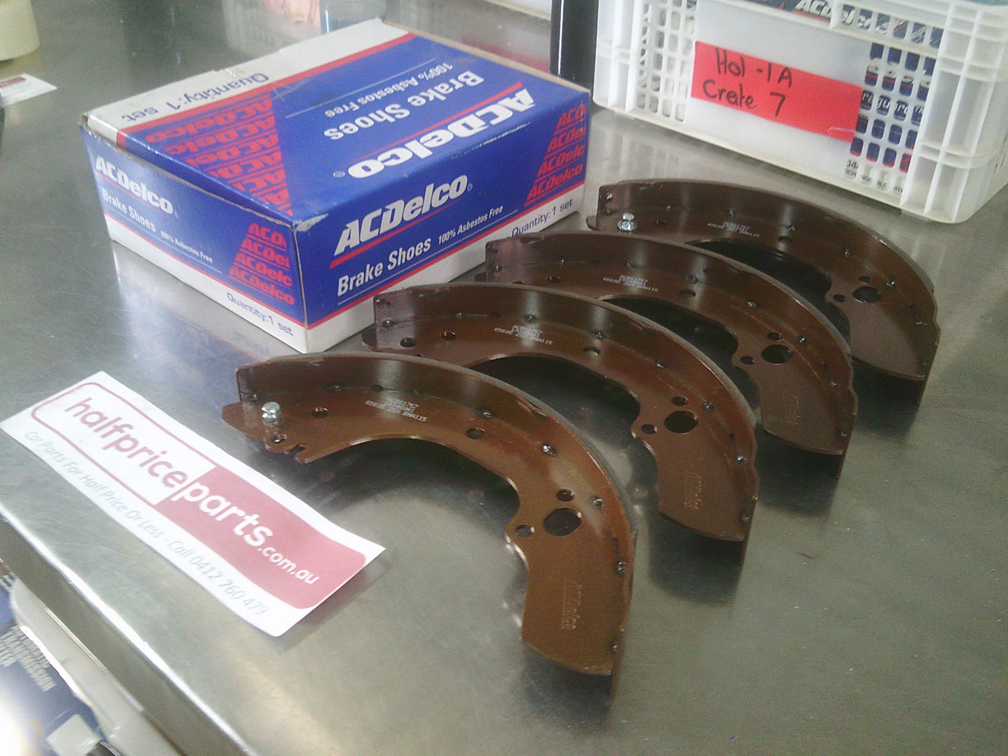 ACDelco Rear Brake Shoe Set Suits Holden TF Rodeo New Part