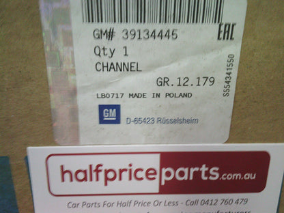 Holden ZB Commodore Genuine Right Hand Rear Weather Strip With Glass New Part