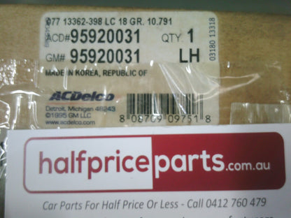 Holden Trax Genuine Left Hand rear Window Regulator Motor - New Part