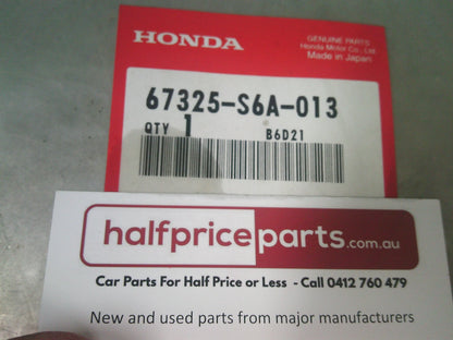 Honda Civic 5 Door Genuine Right Front Door Sash Upper Tape New Part