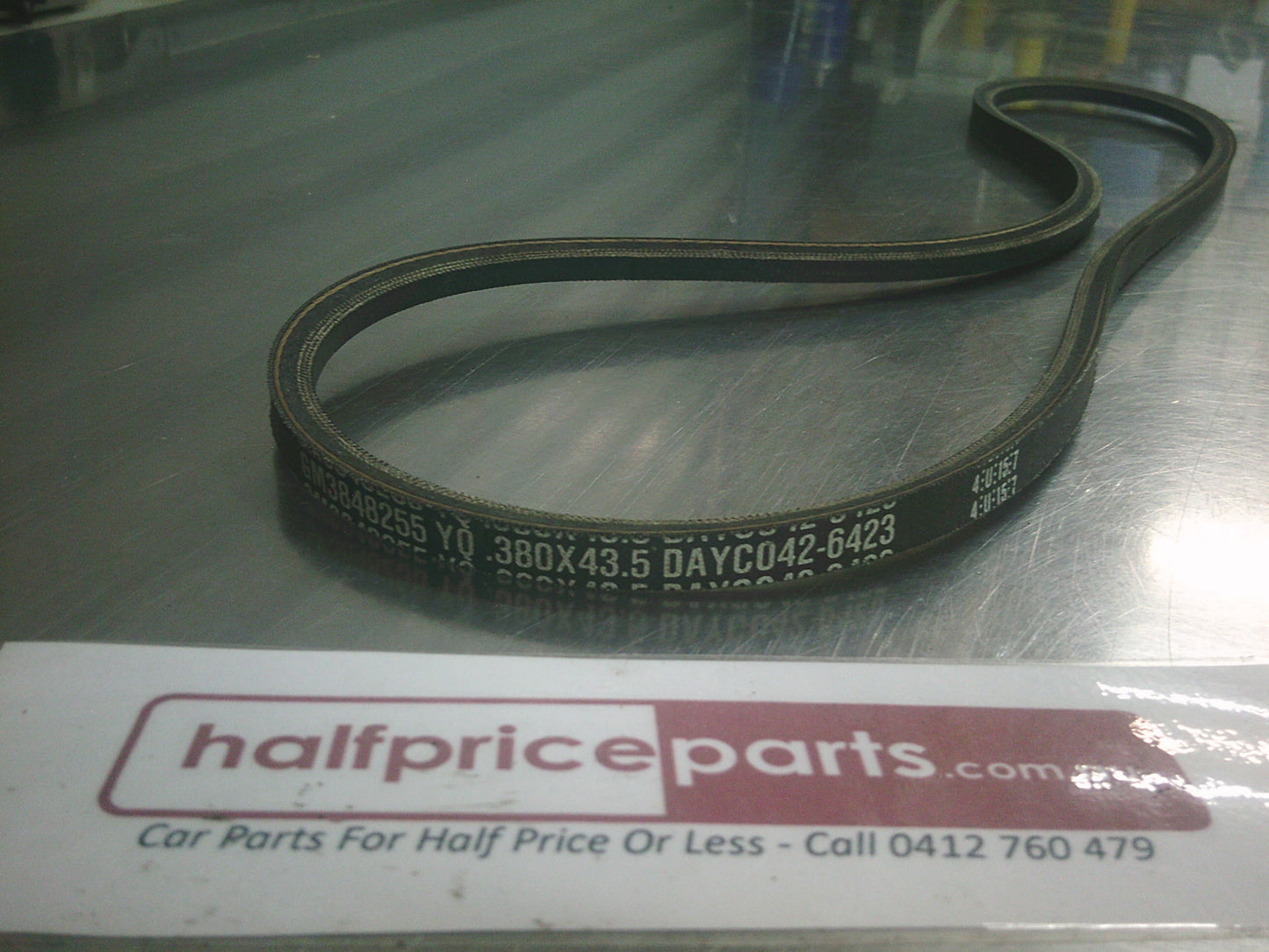 AC Delco Power Steering Belt Suits Fiat/Holden/HSV/Mercedes/Triumph/VW/Chevrolet - New Part