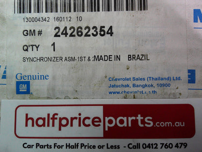 Holden RG Colorado Genuine 1st and 2nd Gear Synchroniser ASM New Part
