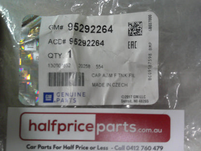 Holden RG Colorado Genuine Diesel Fuel Filler Cap New Part