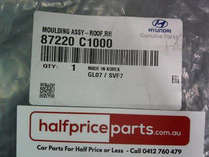 Hyundai Sonata Genuine Right Hand Roof Moulding Trim New Part