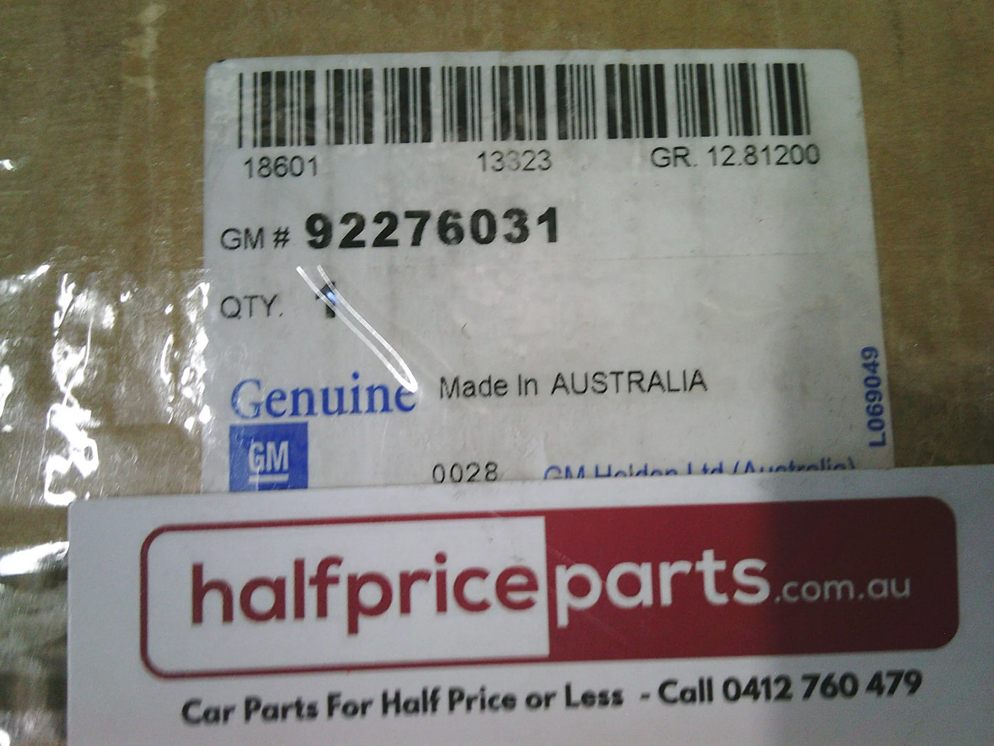 Holden RG Colorado Genuine Front Right Hand Roof Moulding New Part