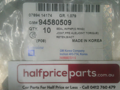 Holden TK Barina Genuine Water Pump Seal New Part