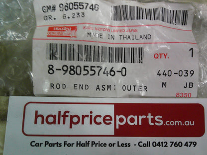 Isuzu D-Max Genuine Left Hand Front Tie Rod End New Part