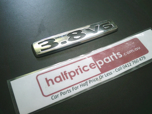 Holden Commodore Genuine 3.8 V6 Badge New Part