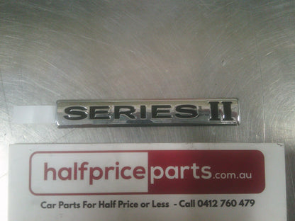 Holden VY/VZ/SS Genuine Series II Badge New Part