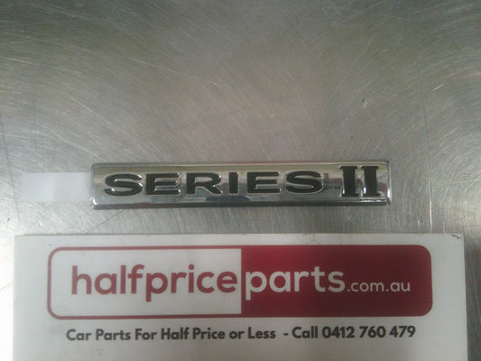 Holden VY/VZ/SS Genuine Series II Badge New Part