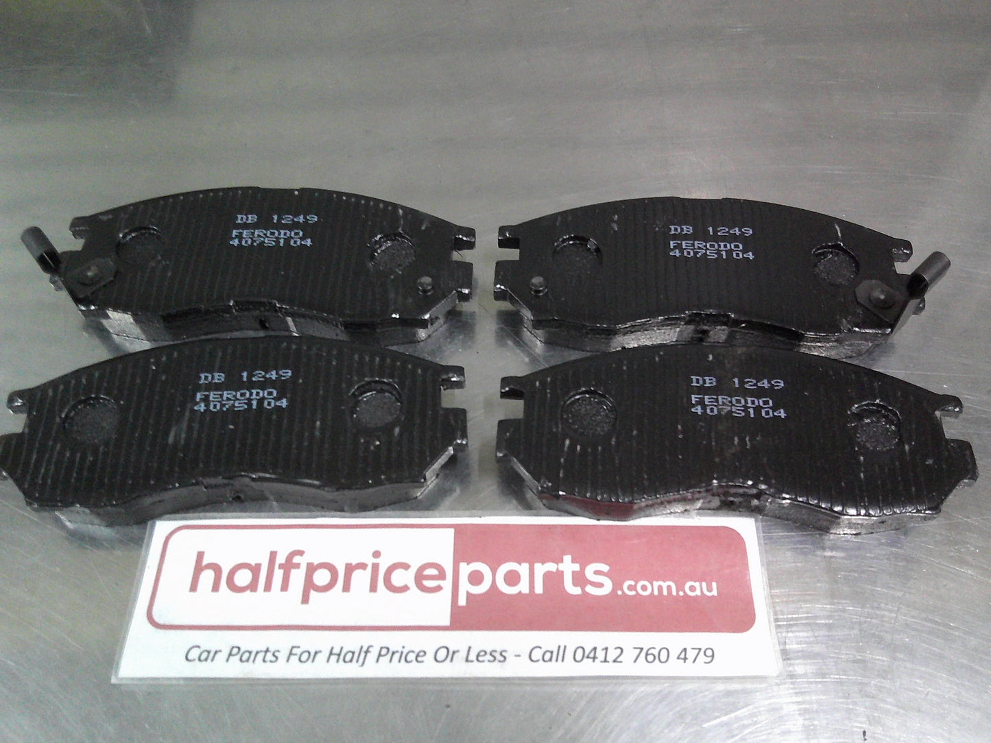 Ferodo Front Brake Pad Set Suits Mitsubishi Evo/Lancer/Lancer Turbo/Galant New Part
